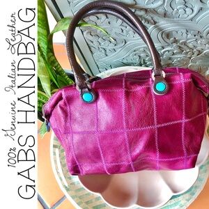 Gabs Italian Leather Adjustable Handbag